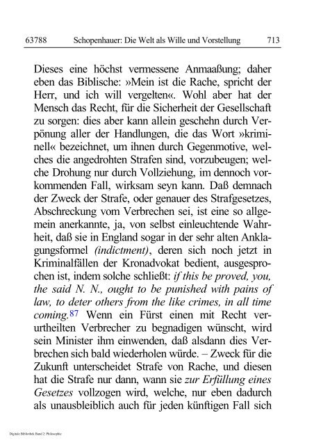 Arthur Schopenhauer - Die Welt als Wille und Vorstellung