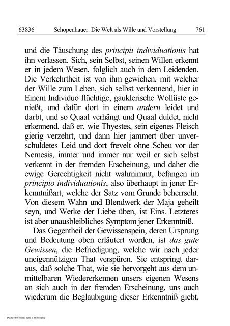 Arthur Schopenhauer - Die Welt als Wille und Vorstellung