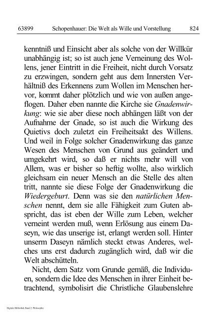 Arthur Schopenhauer - Die Welt als Wille und Vorstellung