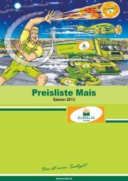 Preisliste Mais - EURALIS Saaten GmbH