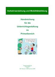 Handreichung - Verkehrserziehung und Mobilitätsbildung in NRW