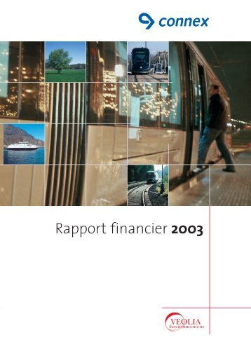Rapport financier 2003 - Veolia Transport