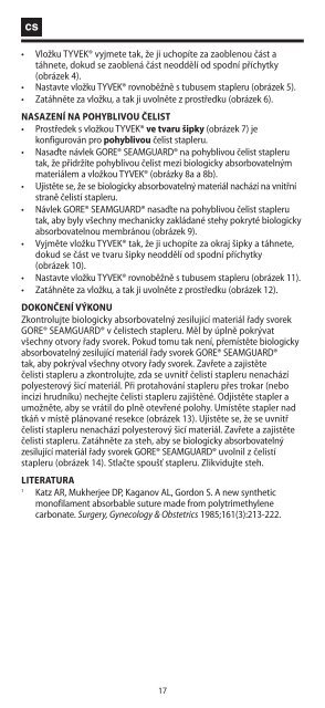 Instructions For Use - Multilingual - Gore Medical