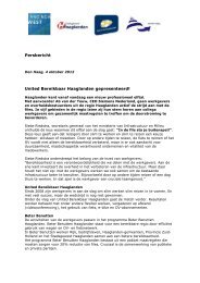 persbericht United Bereikbaar Haaglanden ... - VNO-NCW West