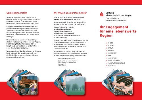 Flyer zum Download. - Sparkassen-Kurier