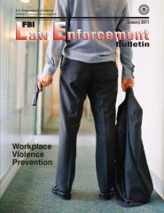 Workplace Violence Prevention - FBI