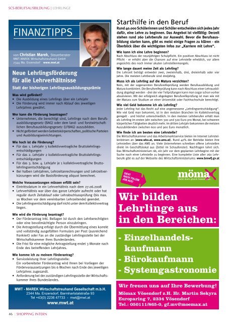 Ausgabe 2/2010 - Shopping-Intern