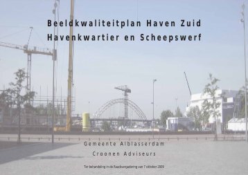 Beeldkwaliteitplan - Gemeente Alblasserdam