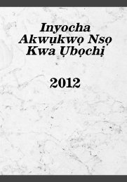 Inyocha Akwụkwọ Nsọ Kwa Ụbọchị–2012 - JW.org