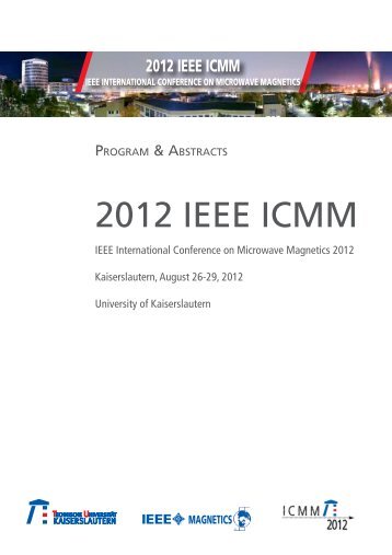 2012 IEEE ICMM - proCampus GmbH