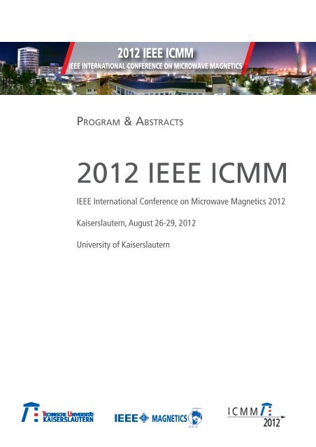 2012 IEEE ICMM - proCampus GmbH