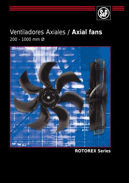 Ventiladores Axiales / Axial fans - Soler &amp; Palau