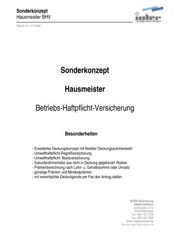 pdf-Dokument - Deutsche-Versicherungsboerse.de by Friedel Rohde