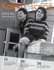 Kaleidoscope Volume 43: 30th Anniversary Issue - UWC-USA