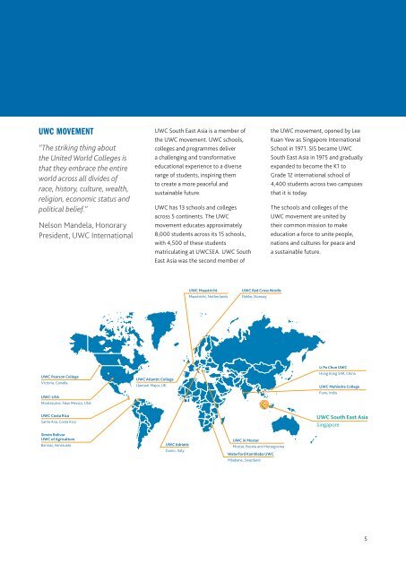 UWC SoUth eaSt aSia annUal RepoRt 2010-2011 - United World ...