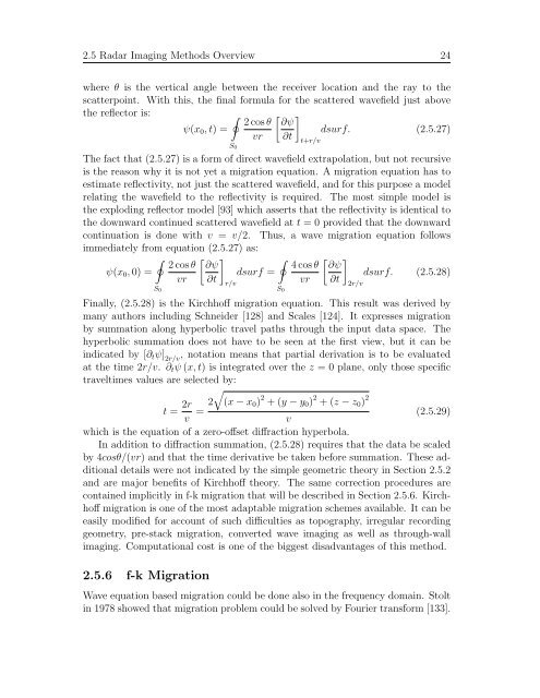 Through-Wall Imaging With UWB Radar System - KEMT FEI TUKE