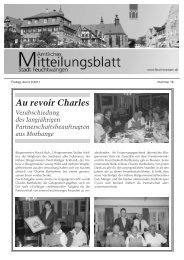 Mitteilungsblatt Nr. 18 vom 02.09.2011 - Stadt Feuchtwangen