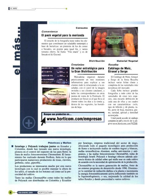 Horticultura Revista de Industria Distribución y Socioeconomía ...