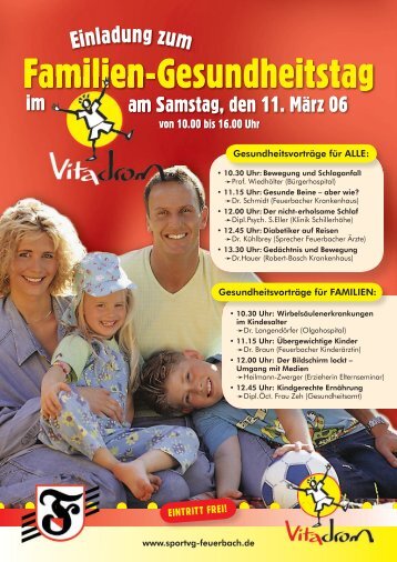 Gesundheitstag - Flyer A4.indd - Feuerbach