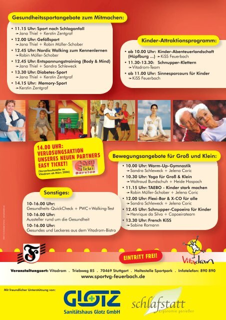 Gesundheitstag - Flyer A4.indd - Feuerbach