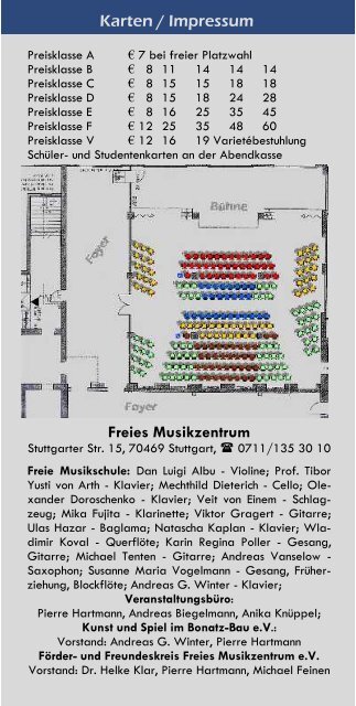 FREIES MUSIKZENTRUM ROSER-AREAL FEUERBACH