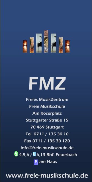 FREIES MUSIKZENTRUM ROSER-AREAL FEUERBACH