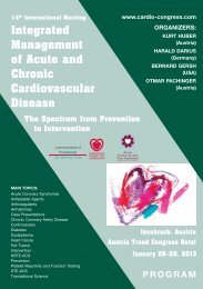 Integrated Management of Acute and Chronic Cardiovascular Disease