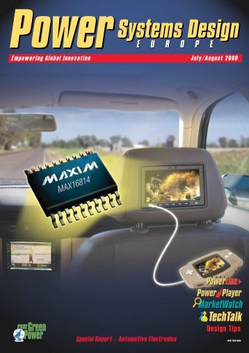 Special Report – Automotive Electronics - Power Systems Design