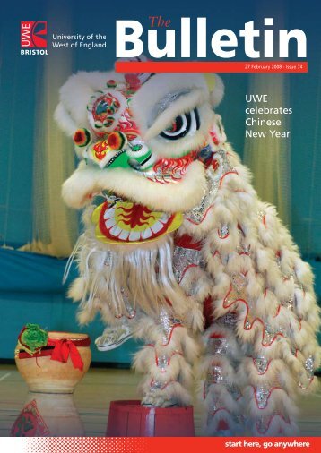 UWE celebrates Chinese New Year - University of the West of England