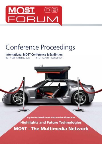 MOST Forum Conference Proceedings - Melexis