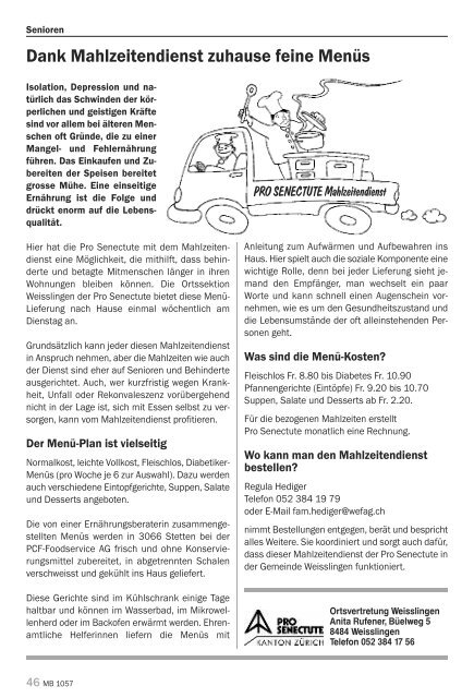 Mitteilungsblatt - Weisslingen
