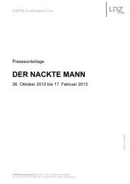 DER NACKTE MANN - Lentos Kunstmuseum Linz