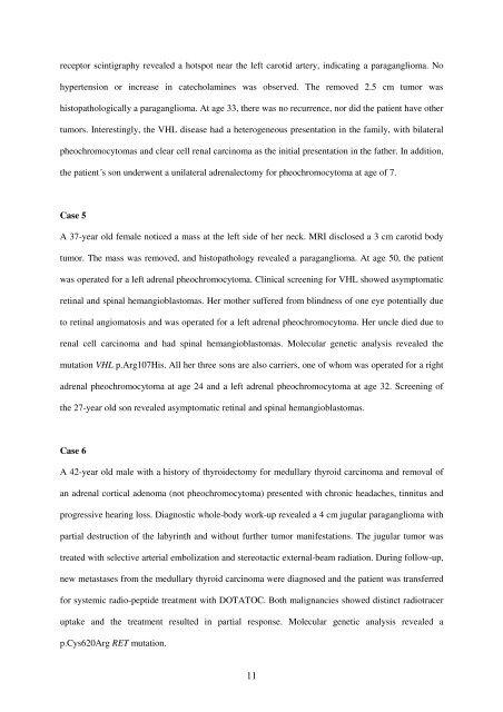 Head and Neck Paragangliomas in Von Hippel-Lindau Disease and ...