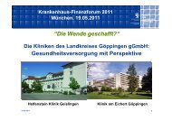 Krankenhaus-Finanzforum 2011öffent