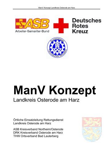 ManV Konzept Landkreis Osterode Stand 04-2009