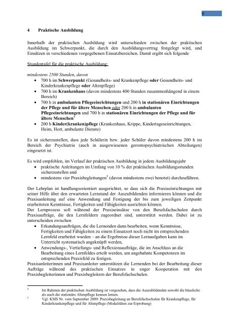 Konzept zum Schulversuch - ISB - Bayern