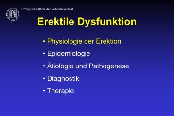 Erektile Dysfunktion