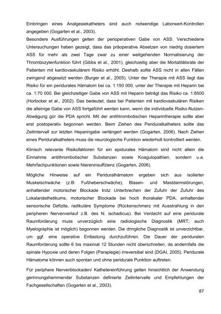 S3-Leitlinie ‚Behandlung akuter perioperativer und ... - Arztbibliothek