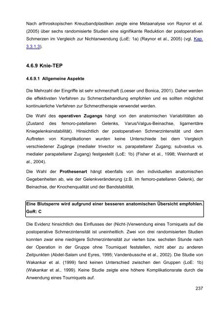 S3-Leitlinie ‚Behandlung akuter perioperativer und ... - Arztbibliothek