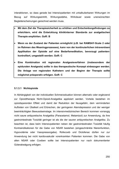 S3-Leitlinie ‚Behandlung akuter perioperativer und ... - Arztbibliothek