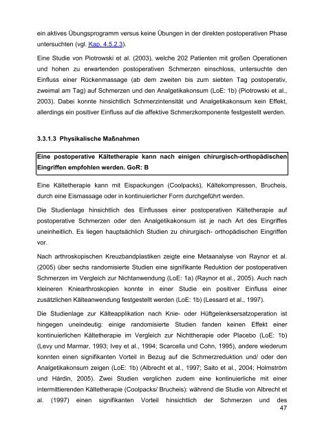 S3-Leitlinie ‚Behandlung akuter perioperativer und ... - Arztbibliothek