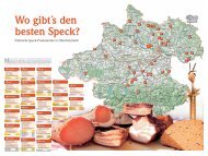 Wo gibt´s den besten Speck? - Lust aufs Land