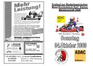 Endlauf zur Niederbayerischen MaierIKorduletsch Kart Slalom ...