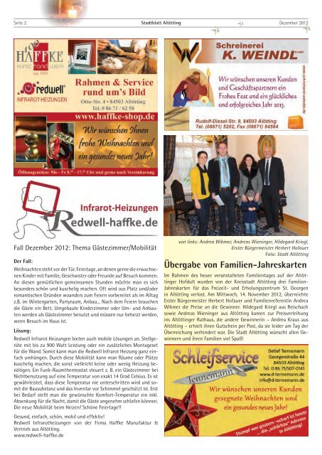 Stadtblatt Altötting - Stadt Altötting