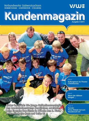 Kicker im Glück: Die junge Fußballmannschaft - VWS Verbundwerke ...