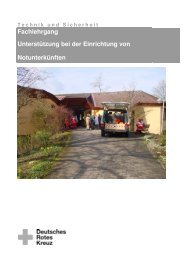 Leitfaden Mithilfe bei der Unterkunft PDF Datei - DRK - Deutsches ...