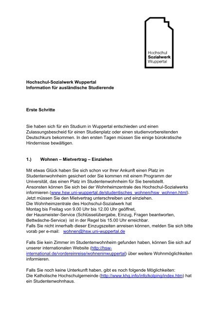50.3 KB - Hochschul Sozialwerk Wuppertal