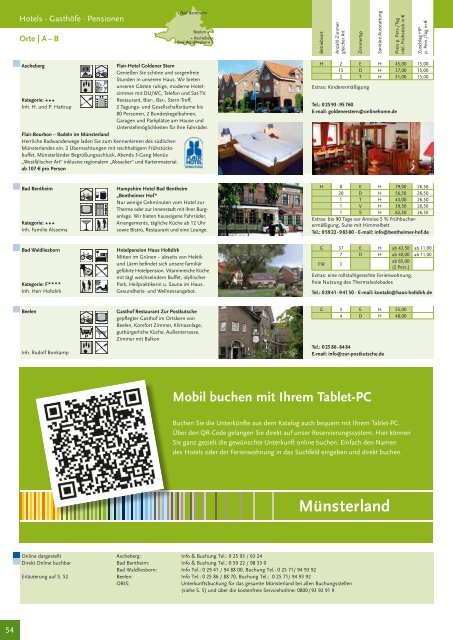 Katalog - Münsterland