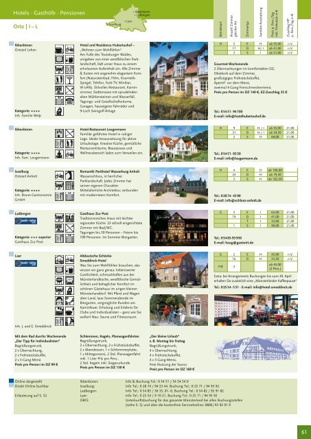 Katalog - Münsterland