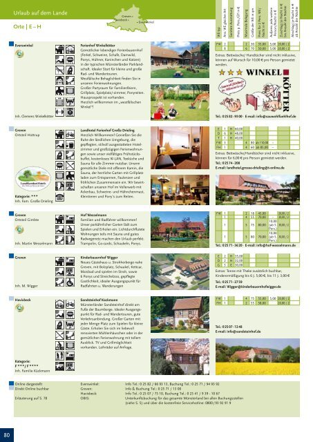 Katalog - Münsterland